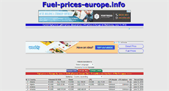 Desktop Screenshot of fuel-prices-europe.info